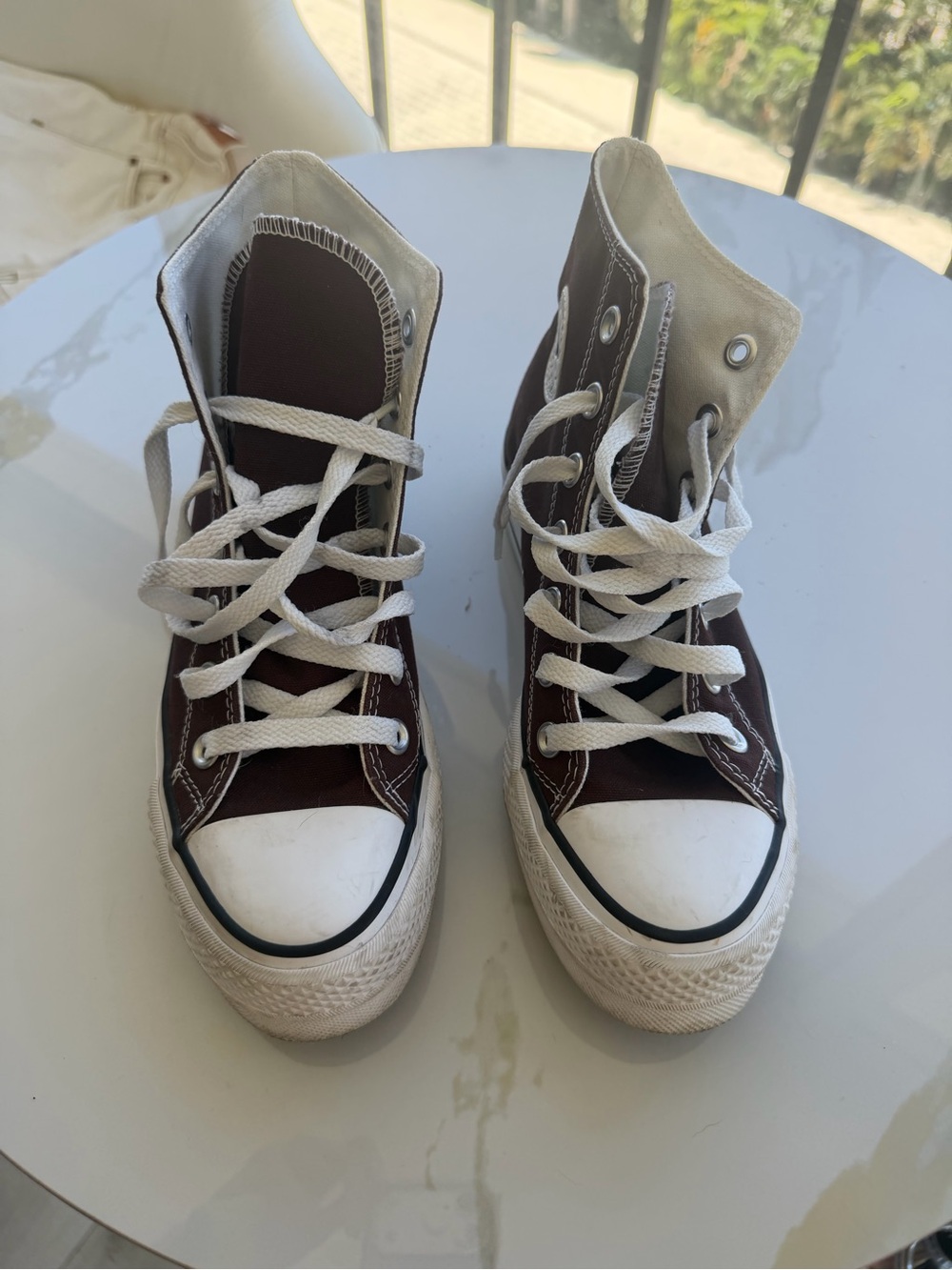Converse Espresso High Top Sneakers - Picture 3 of 7